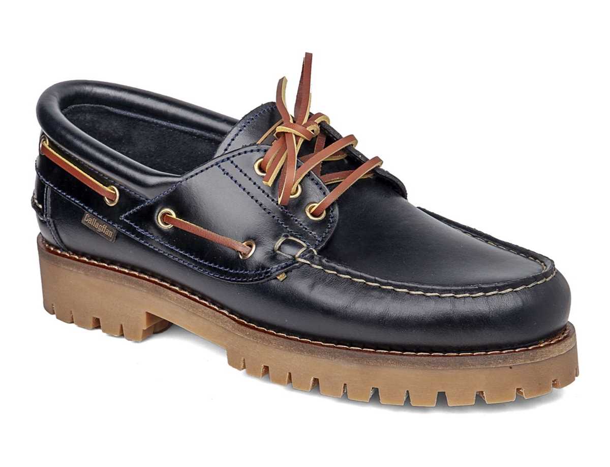 Callaghan 21910 Timber Cro Scarpe Barca Uomo Blu | SAW3384UE