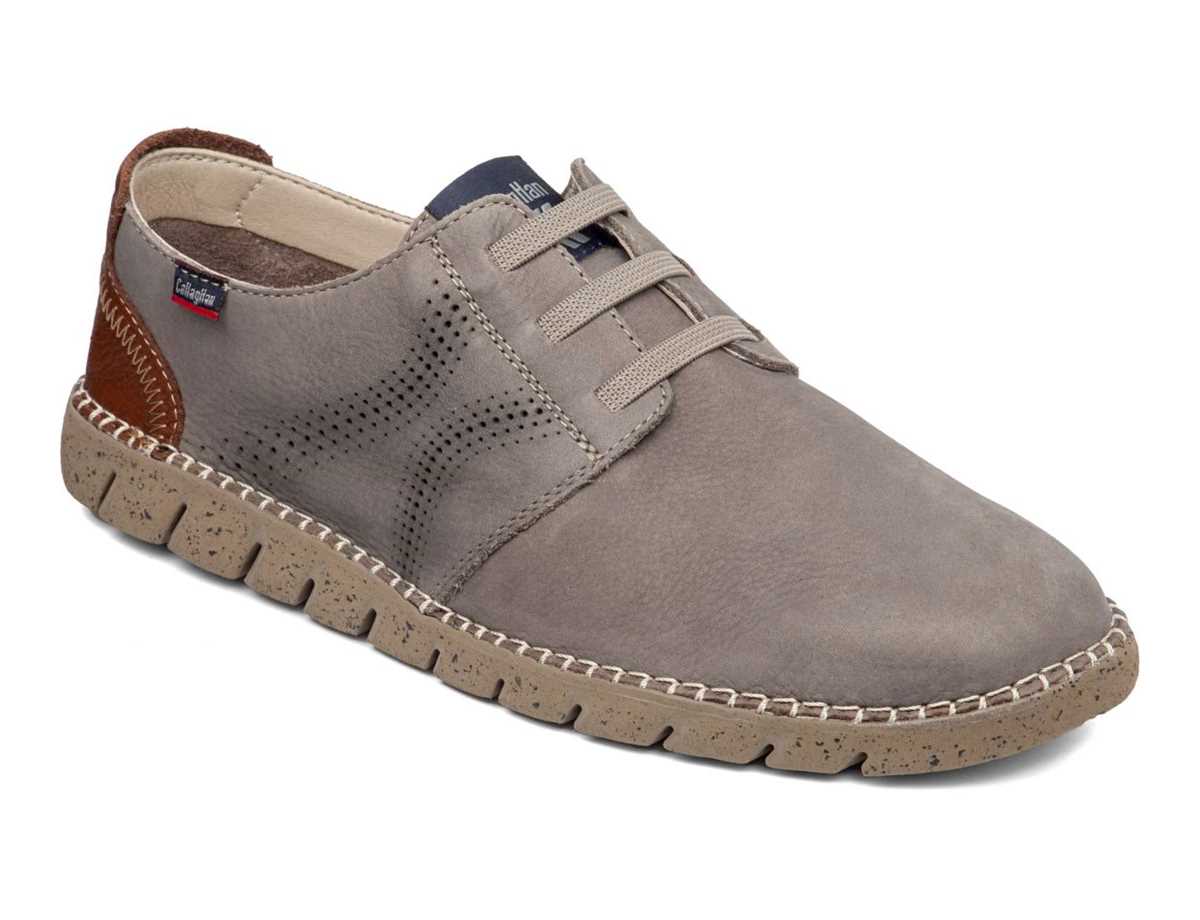 Callaghan 43200 Viz Scarpe Stringate Uomo Beige Marroni | OOM1613OQ