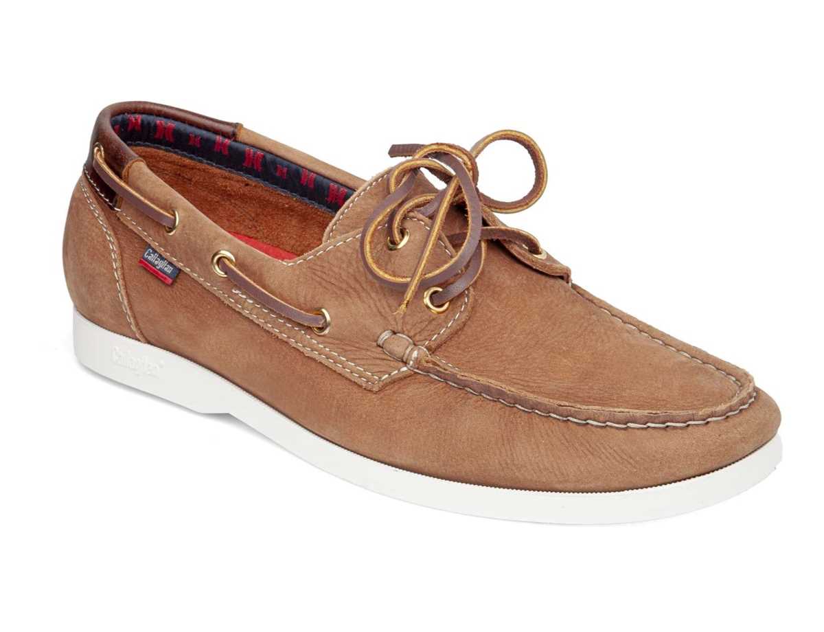 Callaghan 51600 Yate Scarpe Barca Uomo Beige Marroni | NXN7834RL