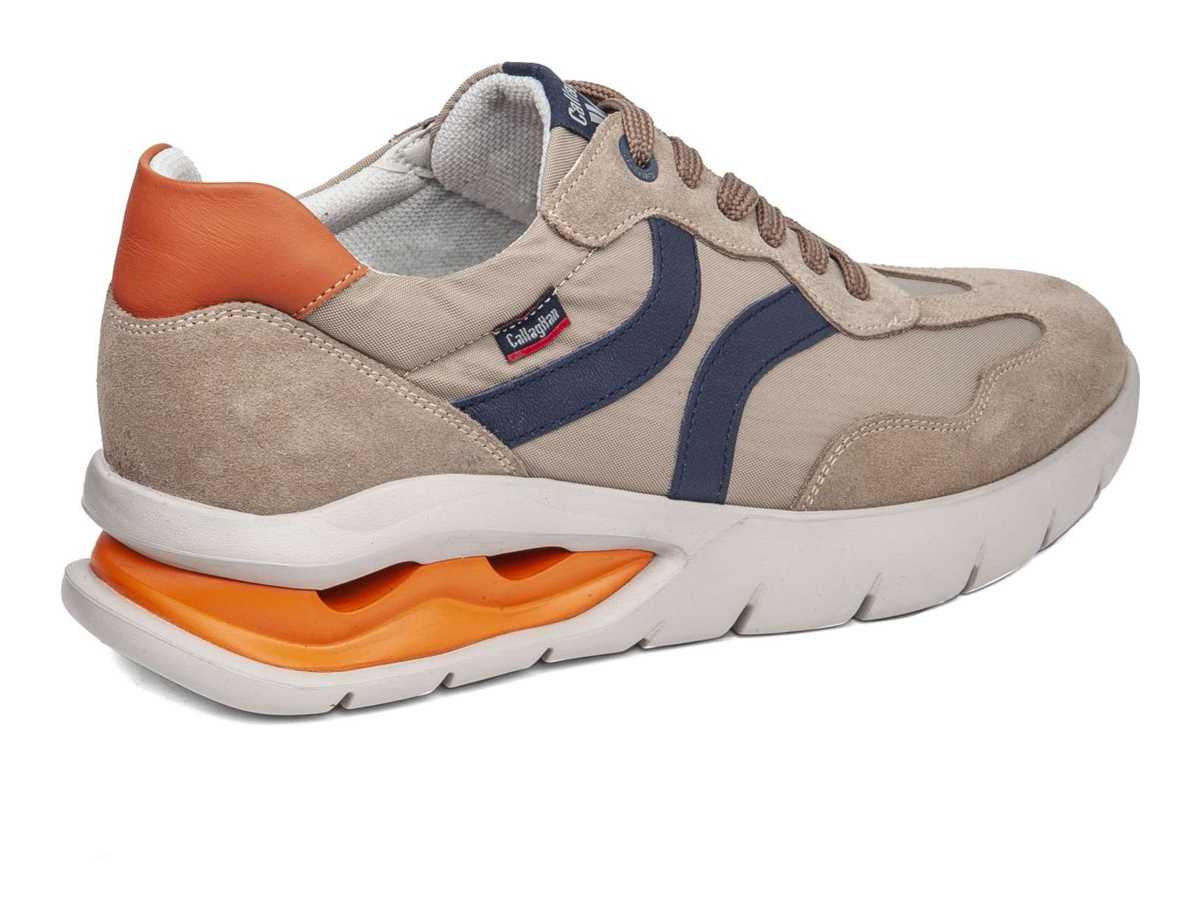 Callaghan 45408 Vento Scarpe Da Ginnastica Uomo Beige Blu | UMS9445HH