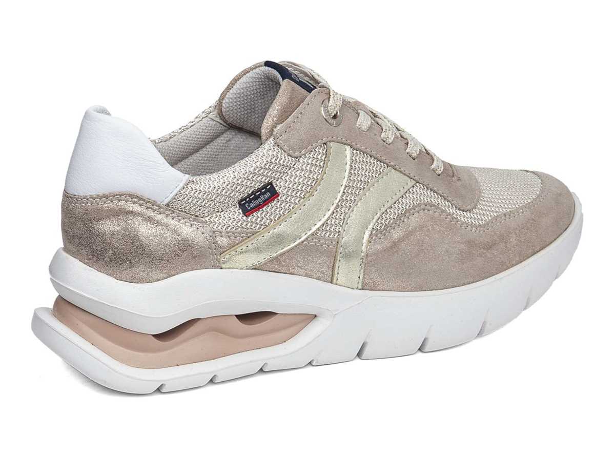 Callaghan 45812 Aria Scarpe Da Ginnastica Donna Bianche Oro Beige | KZK8610FK