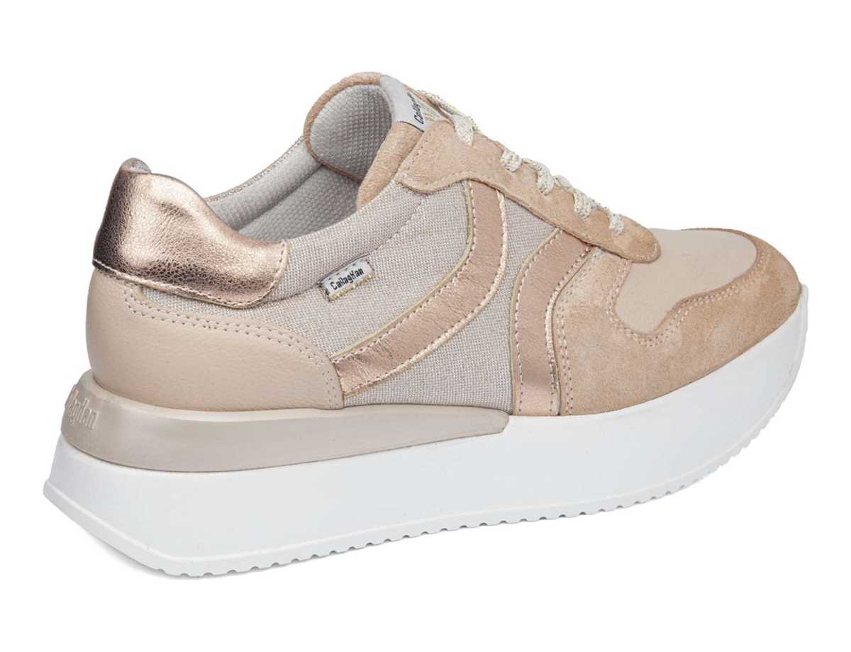 Callaghan 51204 Dina Scarpe Da Ginnastica Donna Rosa Beige Oro | WCJ5862KI