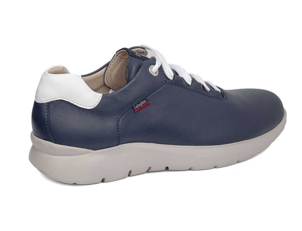 Callaghan 51300 Nuvole Scarpe Da Ginnastica Uomo Blu Bianche | VUR9773VN