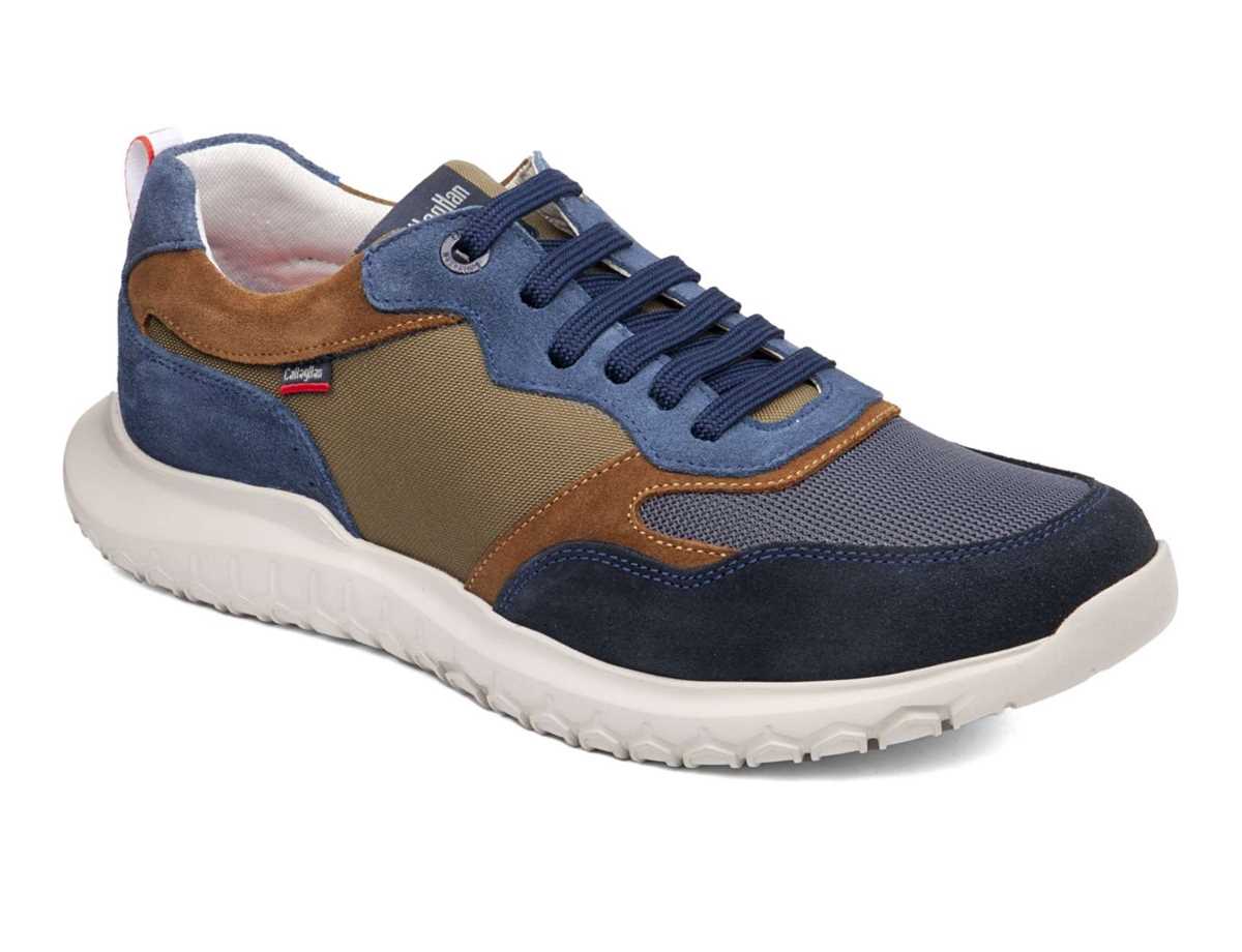 Callaghan 53702 Suv Marine Cro Scarpe Casual Uomo Blu Grigie Verdi | JDQ298QD