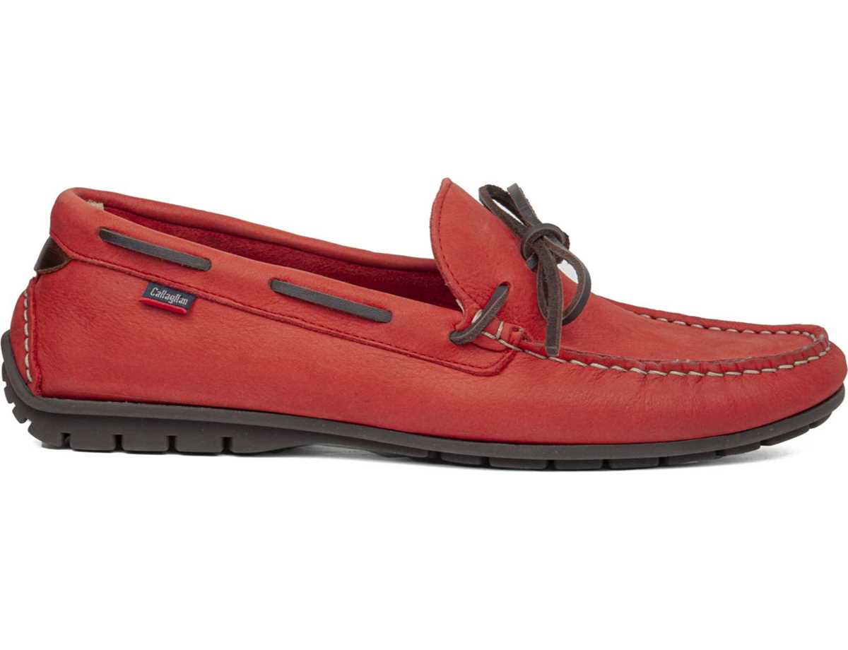 Callaghan 53901 Bitron Mocassini Uomo Rosse Marroni | JEE197SS