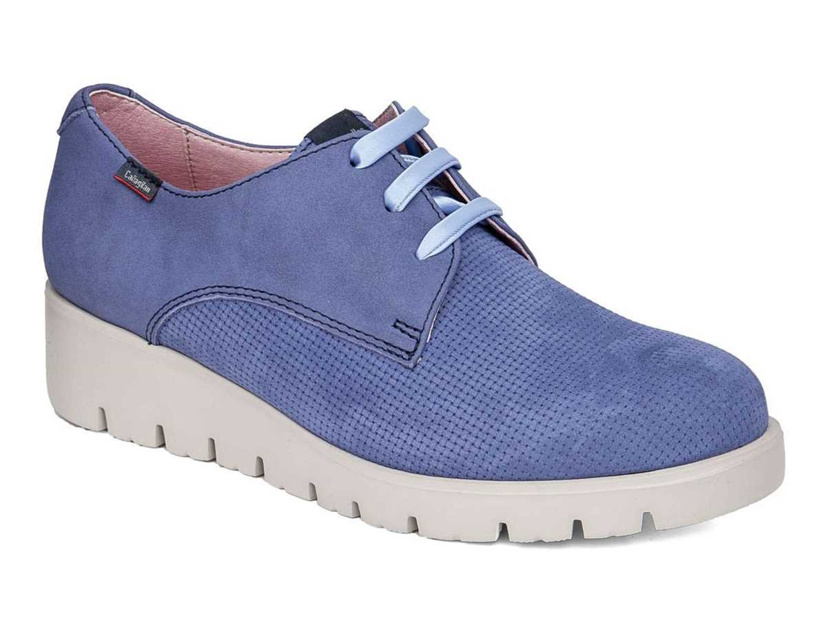 Callaghan 89824 Haman Scarpe da Ginnastica con Plateau Donna Blu | AXF4860XG